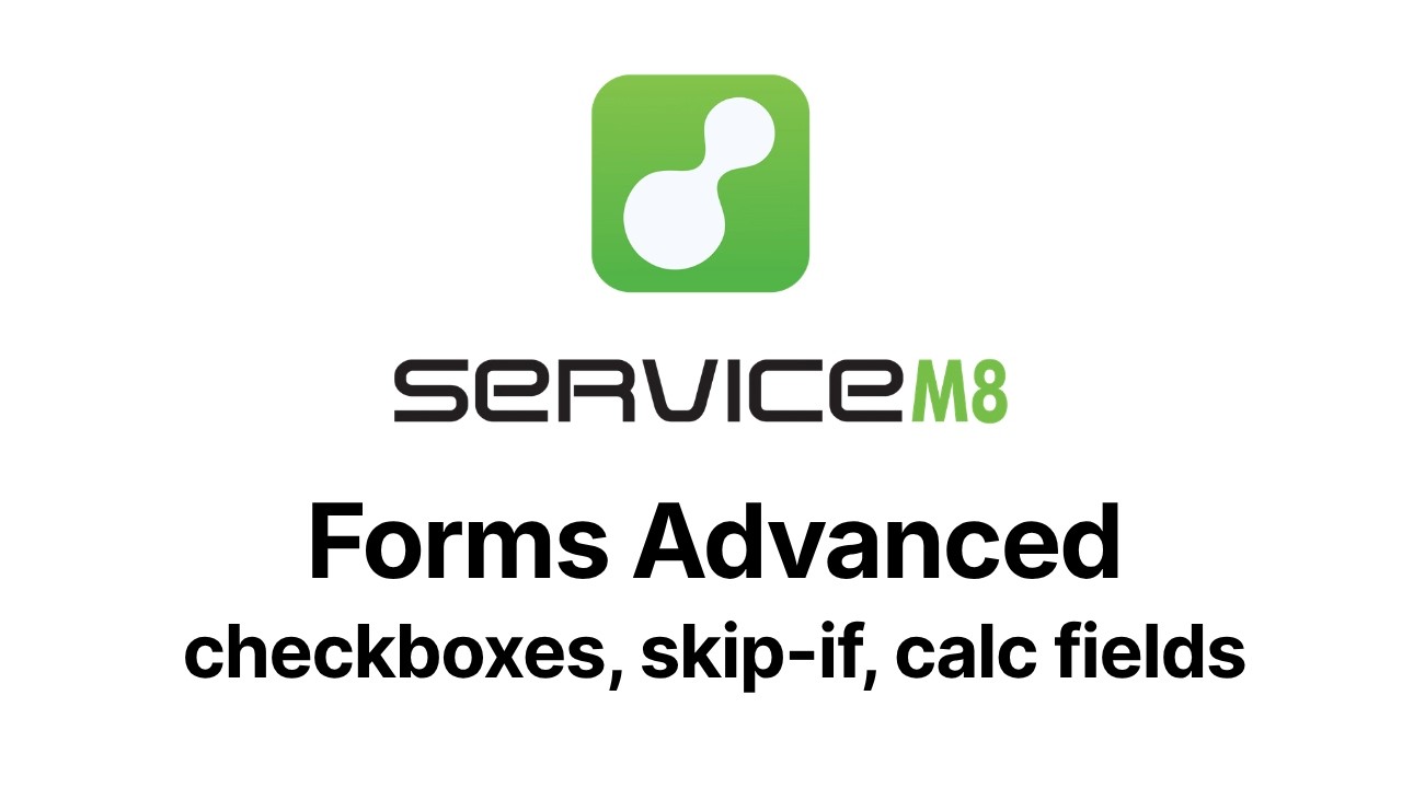 ServiceM8 advanced word formulas walkthrough, YouTube video thumbnail